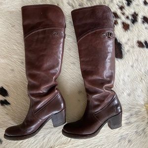 Frye  Jane Tall Cuff Boots